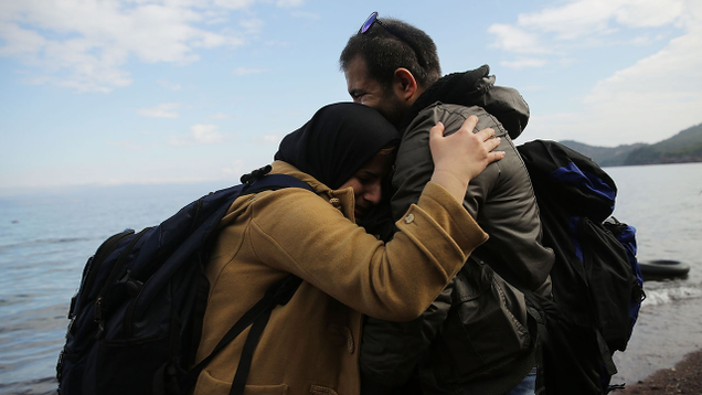 Illustration for article titled 8 Heartbreaking Photos Of Syrian War Refugees, Also, Sorry, We Do Not Know How To Stop This Steel Drum Music From Auto-Playing